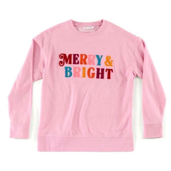 Merry and Bright Sweatshirt - Picture 1 of 5